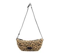 FREDsBRUDER Cuir sac à épaule bandoulière Furry Friend Crossbag Dotty Leo marron clair