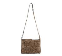 FREDsBRUDER Cuir sac à épaule bandoulière Layer Crossbag Edition Dotty Leo marron clair