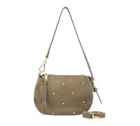 FREDsBRUDER Cuir sac à épaule bandoulière The Beaded Shoulder Bag Greyish Khaki gris-vert