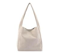 FREDsBRUDER Cuir sac à épaule The Beaded One Collection Hobo Bag Creamy Cream écru