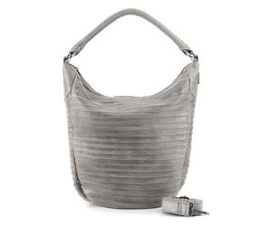 FredsBruder Gürteltier S Sac à bandoulière Cuir véritable 31 cm gris