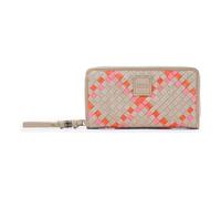 FredsBruder Happy Weave Porte-monnaie Cuir 19 cm beige