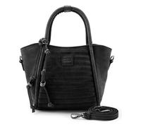 FredsBruder Layer Mini sac à bandoulière Cuir véritable 17 cm noir