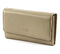 FREDsBRUDER Porte-monnaie beige noir en cuir pour femme - Bloomfield Wallet Flappy Good Grey 171463