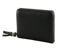 FREDsBRUDER Porte-monnaie noir en cuir pour femme - Keep On Smiling Wallet 257608