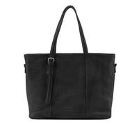FredsBruder Sac à dos réversible en cuir 37 cm noir