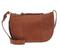 FREDsBRUDER Sac à épaule bandoulière marron en cuir pour femme - My Old Friend Round Crossbag Wood Brown 257571