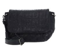 FREDsBRUDER Sac à épaule bandoulière noir en cuir pour femme Crolinchen Flap Bag S 266967