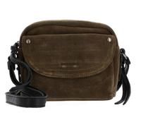 FREDsBRUDER Sac à épaule bandoulière vert en cuir pour femme - Stitch Fierce Olive 103275