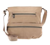 FREDsBRUDER Sac à épaule beige en cuir pour femme - Base Collection Barn Shoulder Bag Winter Beige 115171