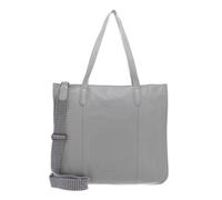 FREDsBRUDER Sac à épaule gris clair en cuir pour femme - Jeren Shopper Cloud Grey 224346