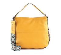 FREDsBRUDER Sac à épaule jaune en cuir pour femme - Sha Na Na Hobo Sunny Yellow 166205