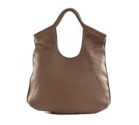 FREDsBRUDER Sac à épaule taupe en cuir pour femme - Handian Big Hobo Bag Muddy Taupe 238330