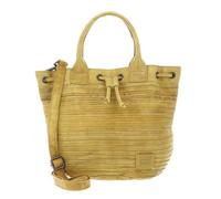 FREDsBRUDER Sac à main jaune moutarde en cuir pour femme - Little Fat Friend Hand Bag Lemon 257534