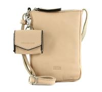 FREDsBRUDER Sac téléphone portable beige en cuir pour femme - FB Cellphone Bag Cotton Beige 190737