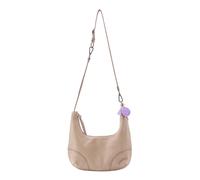 FREDsBRUDER Take A Smile Midi Hobo Bag Chai Latte