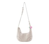 FREDsBRUDER Take A Smile Midi Hobo Bag Marshmallow