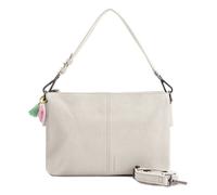 FredsBruder Take A Smile Sac à bandoulière Cuir 30 cm blanc