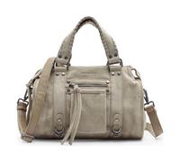 FredsBruder Whipstitch Soul Sac à bandoulière Cuir 30 cm gris