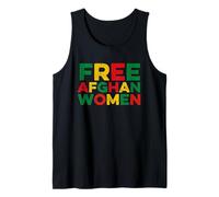 Free Afghan Women Afghanistan Peace Solidarity Save Kaboul Débardeur