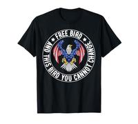 Free American Bird, This Bird You Cannot Change, 4th Of July T-Shirt