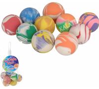 Free and Easy Set de 10 peluches, environ 3 cm de diamètre chacune, dans un filet