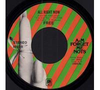 FREE (BLUES/ROCK GROUP) - STEALER/ALL RIGHT NOW 7" (45) US A&M 0 FORGET ME NOTS ISSUE (8550)