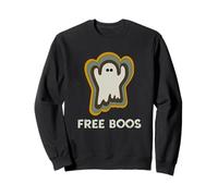 Free Boos Ghost Or Spirit Spooky Fall Design Sweatshirt