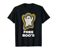 Free Boo's Ghost Or Spirit Spooky Fall Design T-Shirt