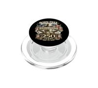 Free Born a servi avec fierté Ses 250 Ans d'ancienneté Patriotic Eagle USA PopSockets PopGrip pour MagSafe