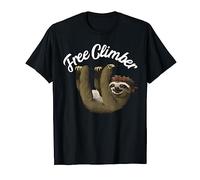 Free Climber Paresseux Rocher Bloc Escalade Libre T-Shirt