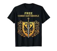 Free Constantinople - Bold Historical Statement Design T-Shirt