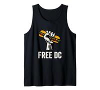 Free DC Sandwich Activism Protest Fist Humor Débardeur