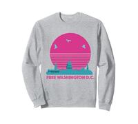 Free DC Washington D.C. Capitol Hill District de Columbia Sweatshirt