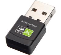 Free Driver Usb Wifi Adapter For Pc, 2.4G/5G Dual Band 600Mbps Usb Wireless Network Adapter, Wireless Network Wifi Dongle For Windows 11/10/8/7/Xp[BLU920231]