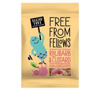 Free From Fellows Rhubarbe et Custard - 10 x 70 g