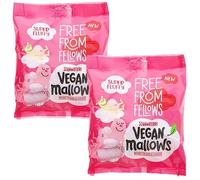 Free From Fellows Vegan Fraise Mauves 105 g X2