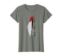 Free Gaza Palestine Flag Arabe T-Shirt