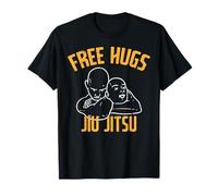Free Hug Jiu Jitsu Choke Funny BJJ Sports Martial Arts Gift T-Shirt