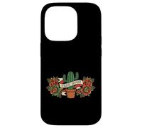 Free Hugs Cactus Funny Old School Traditional Tattoo Style Coque pour iPhone 14 Pro