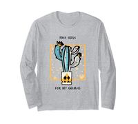 Free Hugs for My Enemies (Drôle) (Graphique Cactus) Manche Longue