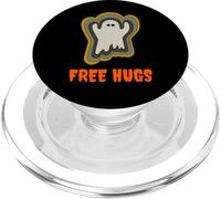 Free Hugs Ghost and Spirit Spooky Fall Design PopSockets PopGrip pour MagSafe