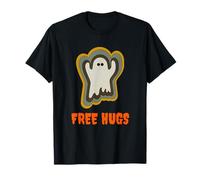 Free Hugs Ghost and Spirit Spooky Fall Design T-Shirt