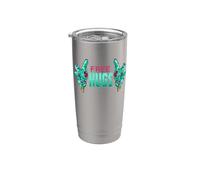 Free Hugs Zombies Mains effrayantes Zombie Walk Halloween Fun Gobelet isotherme en acier inoxydable double paroi