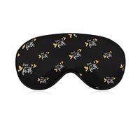Free in My Faith Pigeon Sleeping Blindfold Mask Cute Eye Shade Cover avec sangle réglable pour femmes hommes nuit