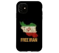 Free Iran - Drapeau de la liberté de l'espoir de la Paix Coque pour iPhone 11