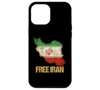 Free Iran - Drapeau de la liberté de l'espoir de la Paix Coque pour iPhone 12 Pro Max