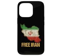 Free Iran - Drapeau de la liberté de l'espoir de la Paix Coque pour iPhone 13 Pro