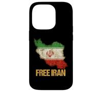 Free Iran - Drapeau de la liberté de l'espoir de la Paix Coque pour iPhone 14 Pro