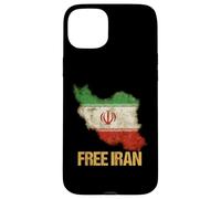 Free Iran - Drapeau de la liberté de l'espoir de la Paix Coque pour iPhone 15 Plus